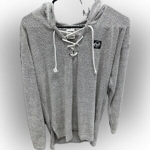 PINK Victoria’s Secret Women’s Oversized Drawstring Pullover Hoodie